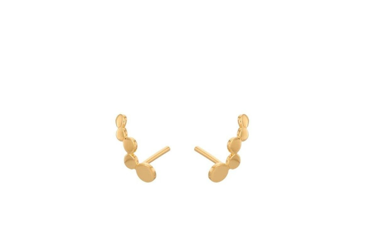 Pernille Corydon Sheen øreringe - Guld - Bahne